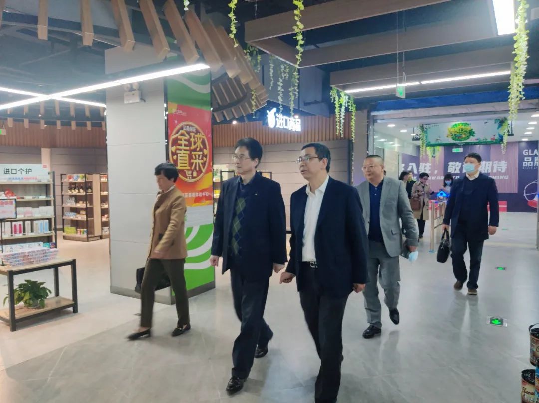 浙江省商務(wù)廳領(lǐng)導蒞臨安徽浙北金瑞公司考察